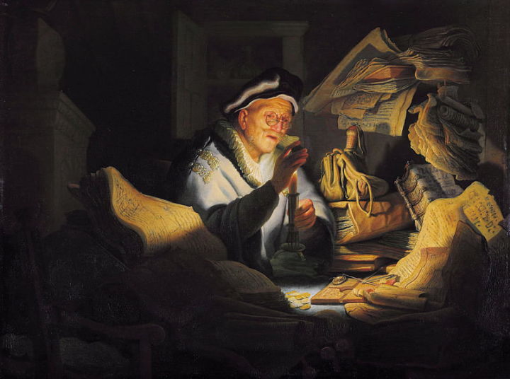 Olio su tavola Rembrandt Harmenszoon van Rijn